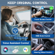 Adaptateur CarPlay Android Auto Filaire Vers Sans Fil USB Et USB Type C Sans Application Pour iOS Et Android - www.yonis-shop...