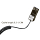 Adaptateur Audio Bluetooth Pour Autoradio Avec Appels Mains Libres Alimentation USB Et Jack 3 5 Mm - www.yonis-shop.com