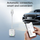 Boîtier Adaptateur CarPlay Filaire Vers Sans Fil Pour Voiture Double Interface USB USB-C Pour iPhone 6 Et Plus WiFi 5 GHz - w...