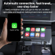 Adaptateur CarPlay Sans Fil Pour Système CarPlay Filaire WiFi Bi Bande 5 GHz 2 4 GHz Résolution 1080P - www.yonis-shop.com