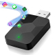 Adaptateur USB Sans Fil 2 En 1 Apple CarPlay Android Auto Plug And Play Compatible iOS 10 Et Android 11 Avec Commande Vocale ...