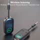 Adaptateur Bluetooth AUX 2 En 1 Pour Voiture Récepteur Émetteur Bluetooth 5.3 DSP Appels Mains Libres - www.yonis-shop.com