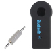 Récepteur Bluetooth Audio Voiture Mains Libres Avec Microphone Antiréverbération Et Adaptateur Jack 3,5 Mm Compatible Smartph...