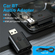 Adaptateur Bluetooth AUX Voiture Émetteur Récepteur 2 En 1 Bluetooth 5.3 Appels Mains Libres Entrée Sortie AUX - www.yonis-sh...