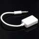 Câble Audio Adaptateur AUX 3 5 Mm Vers USB Pour Voiture 10 Pièces 14 Cm En PVC Résistant À La Flexion - www.yonis-shop.com