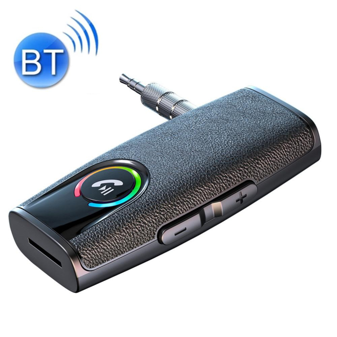 Récepteur Bluetooth Voiture Pour Autoradio Avec Port AUX Appels DSP Connexion À Deux Appareils Autonomie 15 H - www.yonis-sho...