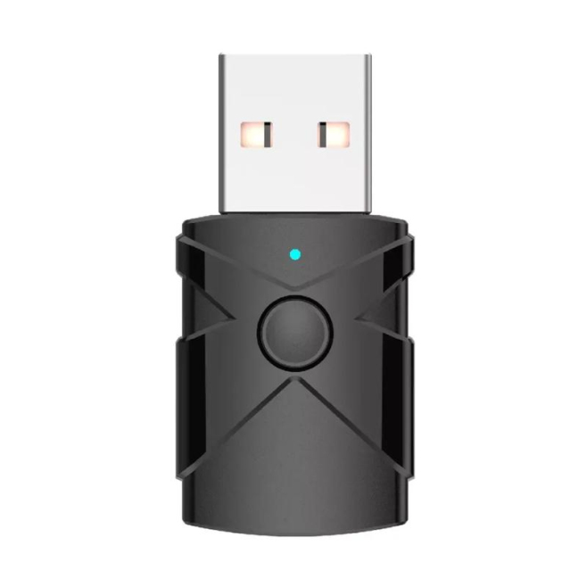 Adaptateur Audio Bluetooth 5.2 Émetteur Récepteur 5 En 1 Pour Voiture USB AUX Avec Appels Mains Libres Et Plug And Play - www...