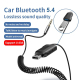 Adaptateur Bluetooth 5.4 Pour Voiture Avec Microphone Réduction De Bruit Lecture USB Et Sortie AUX 3,5 mm - www.yonis-shop.com