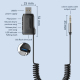 Adaptateur Bluetooth 5.4 Pour Voiture Avec Microphone Réduction De Bruit Lecture USB Et Sortie AUX 3,5 mm - www.yonis-shop.com