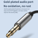 Adaptateur Bluetooth 5.4 Pour Voiture Avec Microphone Réduction De Bruit Lecture USB Et Sortie AUX 3,5 mm - www.yonis-shop.com