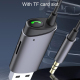 Adaptateur Bluetooth 5.0 Pour Voiture AUX 3.5 mm Avec Port TF Câble Rétractable Et Reconnexion Automatique - www.yonis-shop.com