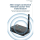 Adaptateur Audio Bluetooth Émetteur Récepteur TX RX Bluetooth 5.1 NFC AUX RCA 30 m Avec Télécommande - www.yonis-shop.com