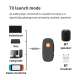 Adaptateur Bluetooth AUX Émetteur Récepteur 2 En 1 Pour Autoradio Appels Mains Libres Son HiFi Autonomie Jusqu’à 15 h En Réce...