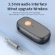 Adaptateur Bluetooth AUX Émetteur Récepteur 2 En 1 Pour Autoradio Appels Mains Libres Son HiFi Autonomie Jusqu’à 15 h En Réce...