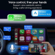 Boîtier Convertisseur CarPlay Android Auto Filaire Vers Sans Fil USB Type C Bluetooth 5.2 WiFi Connexion Automatique - www.yo...