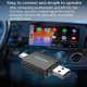 Boîtier Convertisseur CarPlay Android Auto Filaire Vers Sans Fil USB Type C Bluetooth 5.2 WiFi Connexion Automatique - www.yo...