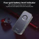 Adaptateur Bluetooth 5.4 Émetteur Récepteur AUX 2 En 1 Pour Voiture Avec Indicateur De Batterie Autonomie 10 À 28 H - www.yon...