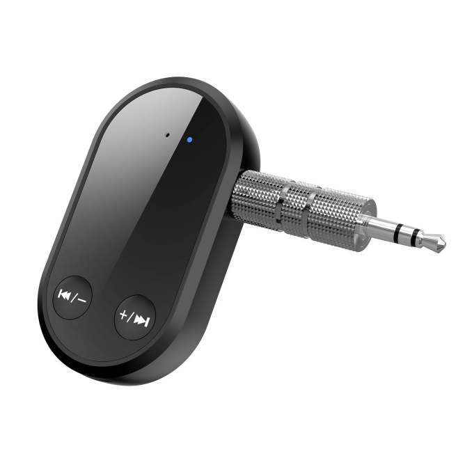 Récepteur Bluetooth 5.3 Stéréo AUX 3.5 mm Pour Voiture Appels Mains Libres Enceintes Et Casque Sans Fil Carte TF Autonomie 6 ...