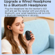 Récepteur Bluetooth 5.3 Stéréo AUX 3.5 mm Pour Voiture Appels Mains Libres Enceintes Et Casque Sans Fil Carte TF Autonomie 6 ...