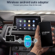 Adaptateur CarPlay Filaire Vers Sans Fil Pour Smartphone Android Sans Application USB Type C WiFi 5G Compatible Dès Android 1...