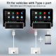 Adaptateur CarPlay Filaire Vers Sans Fil Pour Smartphone Android Sans Application USB Type C WiFi 5G Compatible Dès Android 1...