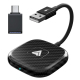 Adaptateur CarPlay Filaire Vers Sans Fil Pour Android 11 Et Plus Sans Application USB USB C Plug And Play WiFi 5G