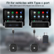 Adaptateur CarPlay Filaire Vers Sans Fil Pour Android 11 Et Plus Sans Application USB USB C Plug And Play WiFi 5G - www.yonis...