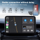 Adaptateur CarPlay Filaire Vers Sans Fil Pour iPhone USB USB-C Plug And Play Compatible iPhone 6 Et Plus - www.yonis-shop.com