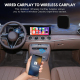 Adaptateur CarPlay Et Android Auto Filaire Vers Sans Fil USB USB-C Plug And Play Sans Application Pour iPhone 7 Et Plus - www...