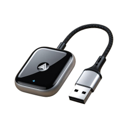 Adaptateur CarPlay Filaire Vers Sans Fil Pour Autoradio Android USB Plug And Play 5 GHz Avec Mise À Jour OTA