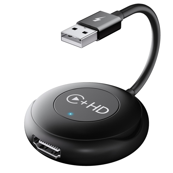 Adaptateur CarPlay Filaire Vers Sans Fil Pour Voiture USB HDMI Connexion Automatique Sans Pilote Ni Application Compact - www...