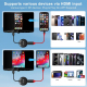 Adaptateur CarPlay Filaire Vers Sans Fil Pour Voiture USB HDMI Connexion Automatique Sans Pilote Ni Application Compact - www...
