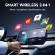 Adaptateur CarPlay Sans Fil 2 En 1 Pour Apple CarPlay Et Android Auto Conversion Du Filaire Au Sans Fil USB Type C - www.yoni...