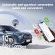 Boîtier Adaptateur CarPlay Filaire Vers Sans Fil USB Type C Pour Véhicule À CarPlay Filaire Compatible iPhone iOS 10 Et Plus ...