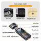 Adaptateur Audio Bluetooth 5.4 Émetteur Récepteur 2 En 1 Avec Écran LED Appels Mains Libres Et Portée 10 m - www.yonis-shop.com