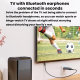 Adaptateur Audio Bluetooth 5.4 Émetteur Récepteur 2 En 1 Avec Écran LED Appels Mains Libres Et Portée 10 m - www.yonis-shop.com