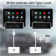 Adaptateur CarPlay Filaire Vers Sans Fil Pour Smartphone Android 11 Et Plus Sans Application Plug And Play USB Type C - www.y...