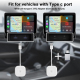Adaptateur CarPlay Filaire Vers Sans Fil Pour iPhone USB USB C Sans Application Plug And Play Compatible Dès iPhone 6 - www.y...