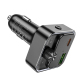 Transmetteur FM Bluetooth Pour Voiture Avec Chargeur Rapide USB C 30 W USB A 18 W Et Écran LED De Tension - www.yonis-shop.com