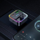 Transmetteur FM Bluetooth Pour Voiture Avec Chargeur Rapide USB C 30 W USB A 18 W Et Écran LED De Tension - www.yonis-shop.com