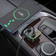 Transmetteur FM Bluetooth Pour Voiture Avec Chargeur Rapide USB C 30 W USB A 18 W Et Écran LED De Tension - www.yonis-shop.com