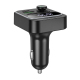 Transmetteur FM Bluetooth Pour Voiture Avec Kit Mains Libres Charge USB C PD 20W USB A QC 18W Jusqu’À 38W Écran LED - www.yon...