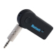 Récepteur Audio Bluetooth Pour Enceinte Filaire Avec Kit Mains Libres Autonomie 8 À 10 H Prise Jack 3,5 Mm Stéréo Automobile ...