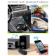 Récepteur Audio Bluetooth Pour Enceinte Filaire Avec Kit Mains Libres Autonomie 8 À 10 H Prise Jack 3,5 Mm Stéréo Automobile ...
