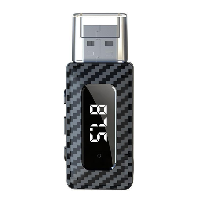 Transmetteur FM Bluetooth 5.3 Pour Voiture Avec Microphone Mains Libres Connexion Automatique Et Fréquence FM Réglable - www....