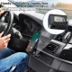 Transmetteur FM Bluetooth 5.3 Pour Voiture Avec Microphone Mains Libres Connexion Automatique Et Fréquence FM Réglable - www....
