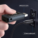 Transmetteur FM Bluetooth 5.3 Pour Voiture Avec Microphone Mains Libres Connexion Automatique Et Fréquence FM Réglable - www....