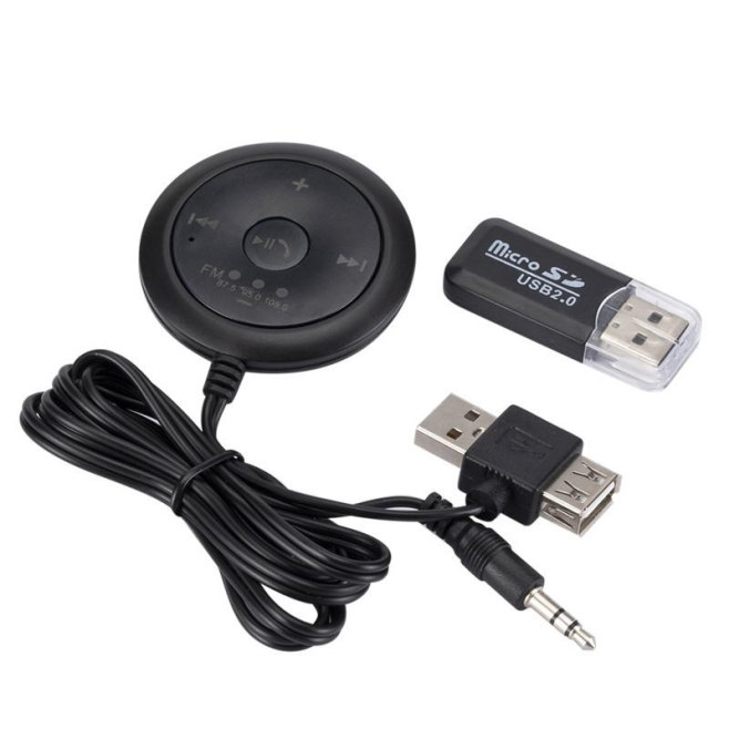 Récepteur Bluetooth FM Pour Voiture Mains Libres AUX USB Lecteur MP3 Version 5.0 Portée 10 M - www.yonis-shop.com