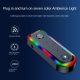 Adaptateur Audio Bluetooth Émetteur Récepteur Deux En Un Pour Voiture Et TV Bluetooth 5.3 Portée 20 M Lumière RGB - www.yonis...