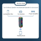 Adaptateur Audio Bluetooth Émetteur Récepteur Deux En Un Pour Voiture Et TV Bluetooth 5.3 Portée 20 M Lumière RGB - www.yonis...
